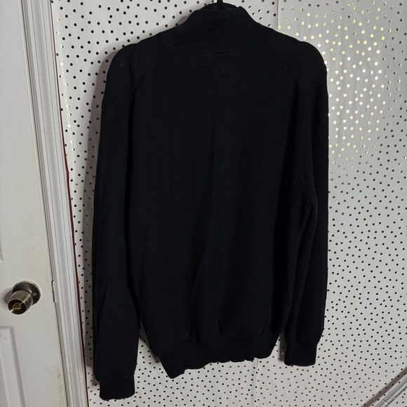 Polo Ralph Lauren Black Half-Zip Sweater - Picture 6 of 6